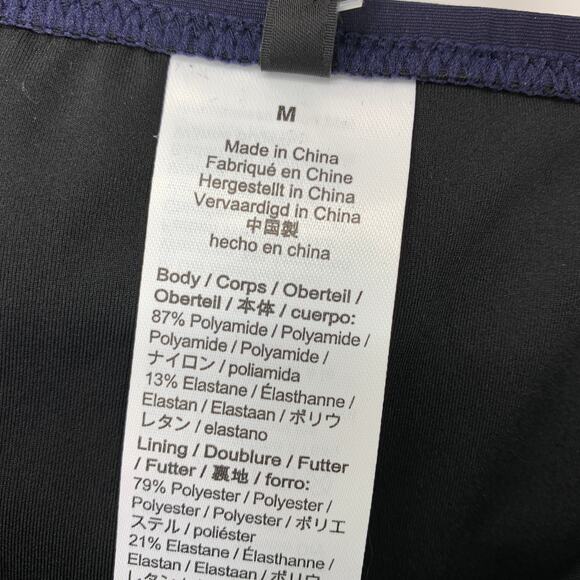 J.Crew Bikini Brief Bottom Full Coverage Womens Size Medium Navy Blue NEW - Picture 7 of 7